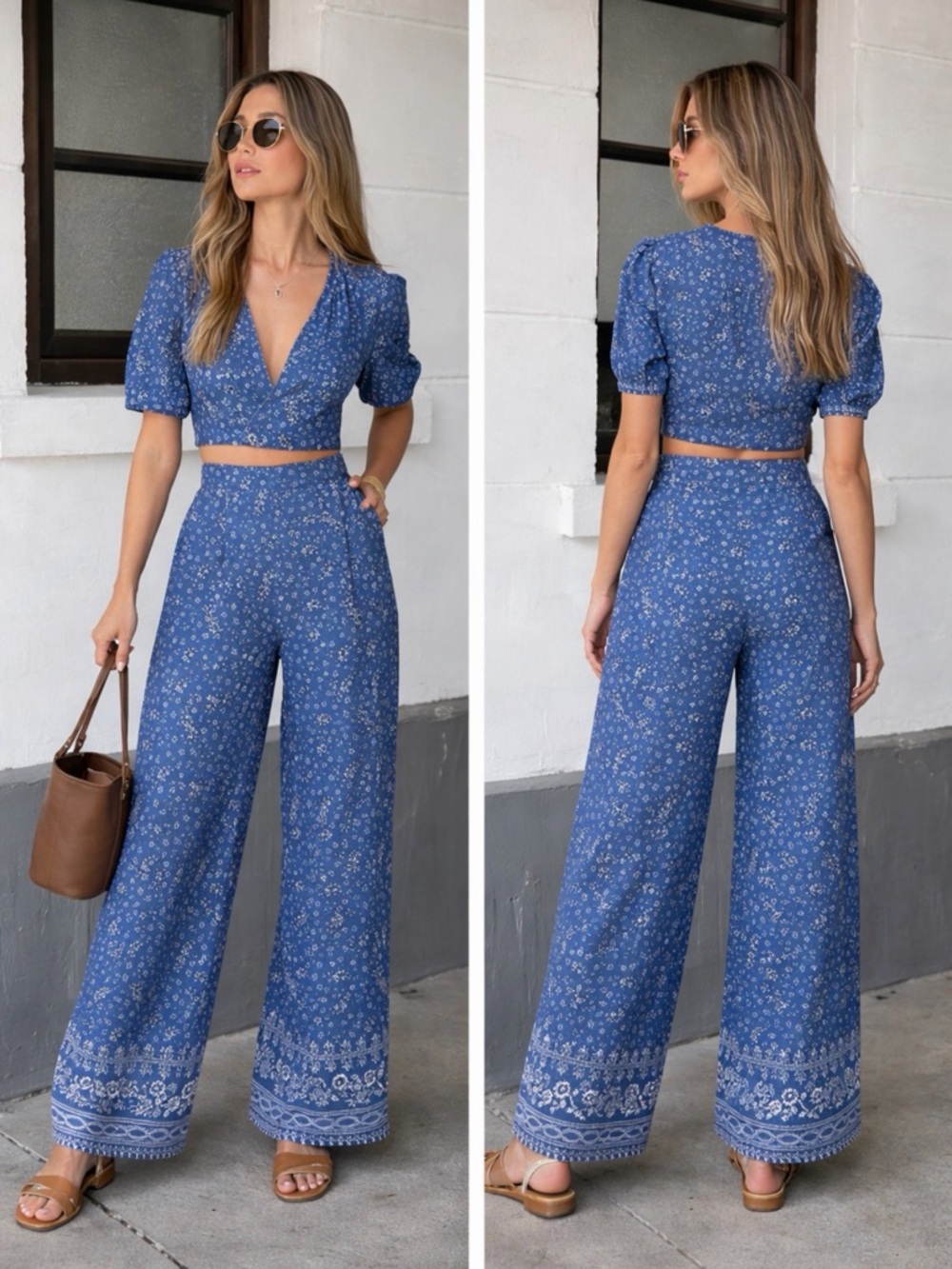 Free People Wild Heart Wide Leg Trousers Pants Cotton Linen Festival Boho 2